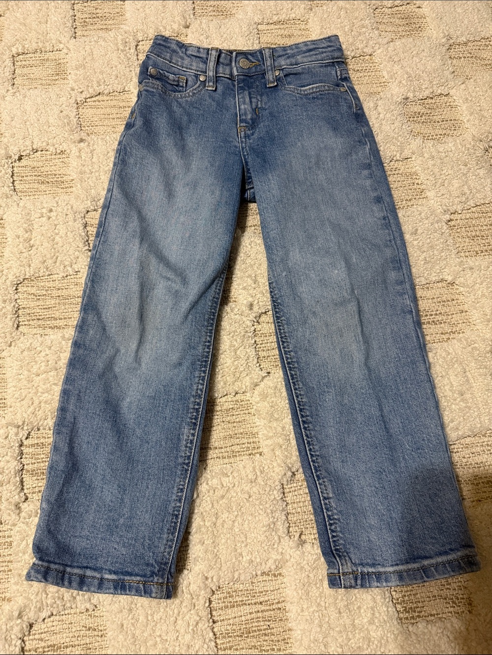 Epic Threads Light Blue Straight Leg Kids Jeans